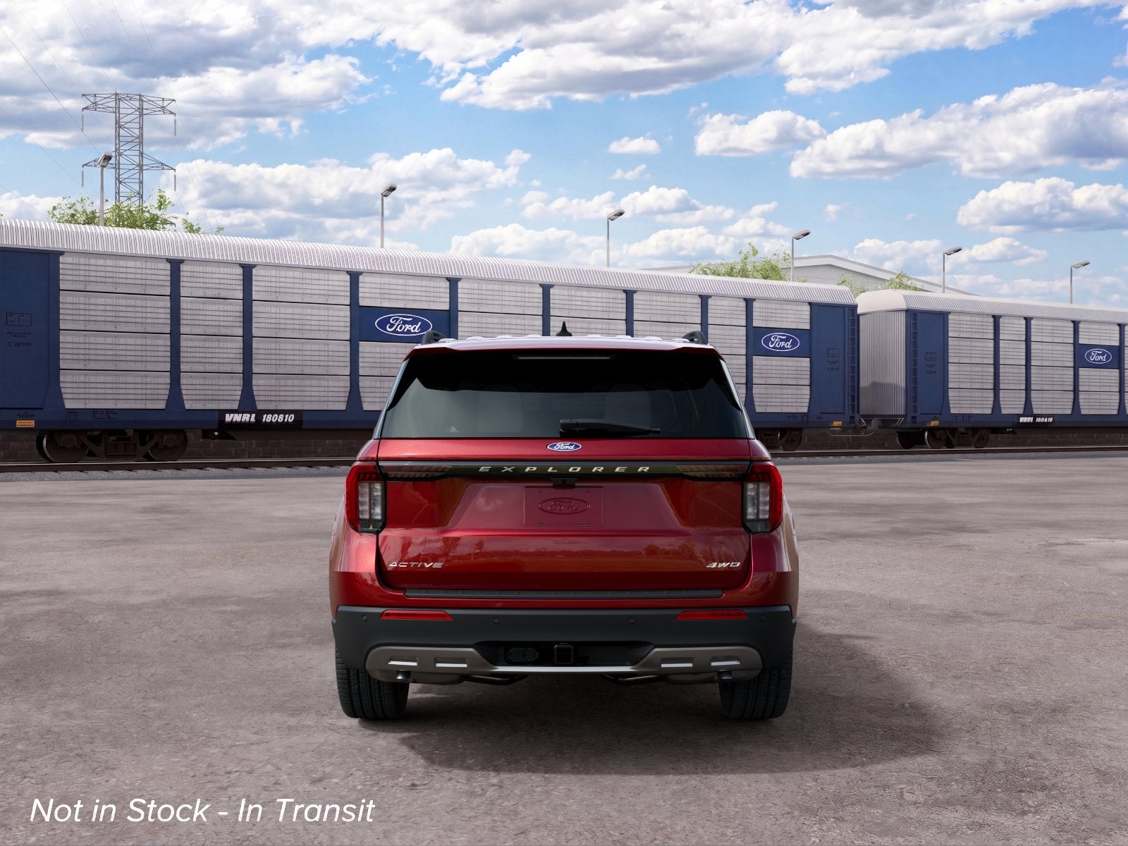 2027 Ford Explorer Active w/200A Pkg 4WD