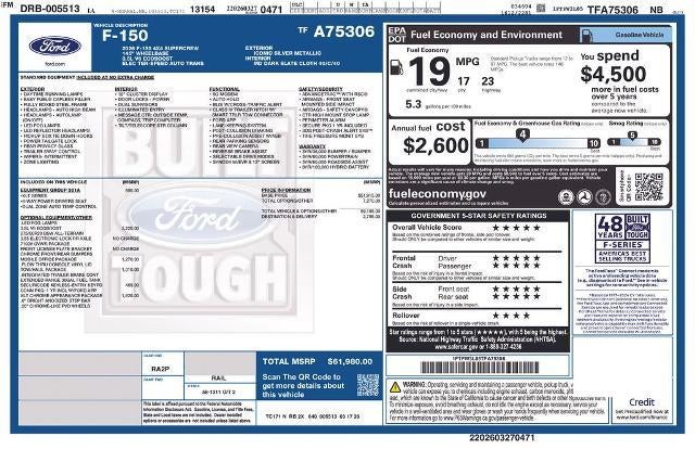 2026 Ford F-150 XLT 4WD SuperCrew 5.5' Box