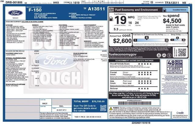 2026 Ford F-150 LARIAT 4WD SuperCrew 5.5' Box