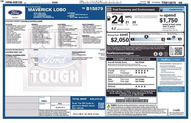 2026 Ford Maverick Lobo Standard AWD SuperCrew