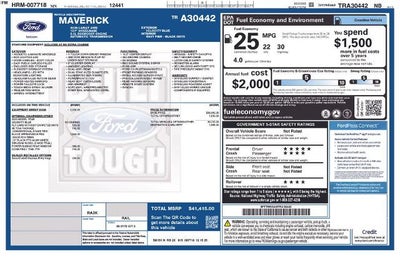 2026 Ford Maverick LARIAT AWD SuperCrew