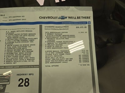 2003 Chevrolet Corvette NA