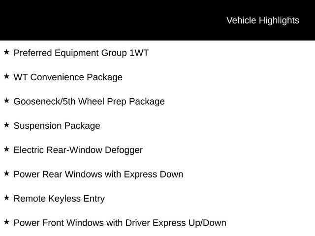2025 Chevrolet Silverado 2500 HD WT