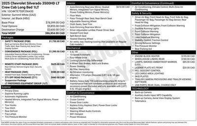 2025 Chevrolet Silverado 3500 HD LT