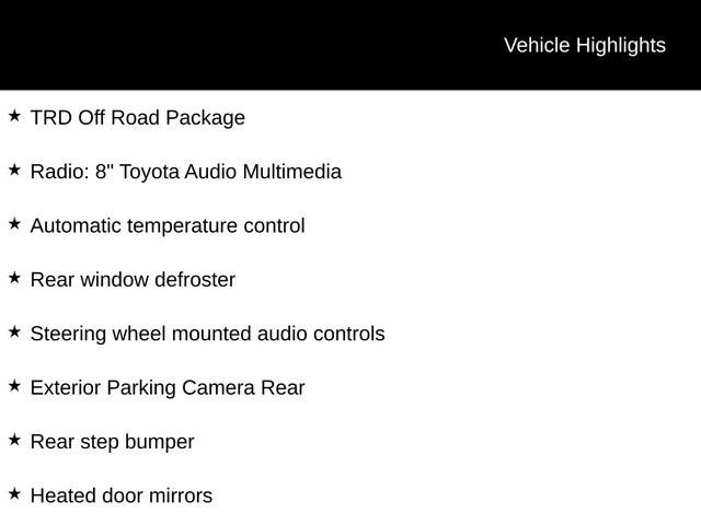 2025 Toyota Tacoma 4WD SR
