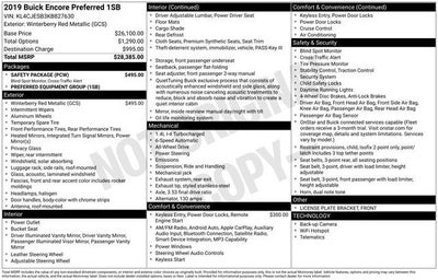 2019 Buick Encore Preferred