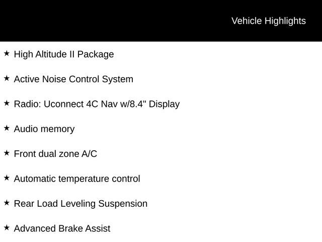 2018 Jeep Grand Cherokee High Altitude