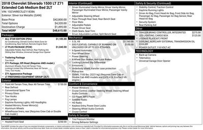 2018 Chevrolet Silverado 1500 LT LT2