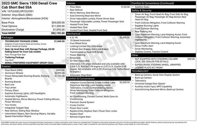 2023 GMC Sierra 1500 Denali