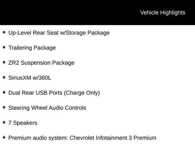 2023 Chevrolet Silverado 1500 ZR2