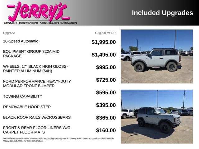 2023 Ford Bronco Black Diamond