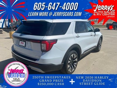 2025 Ford Explorer Platinum