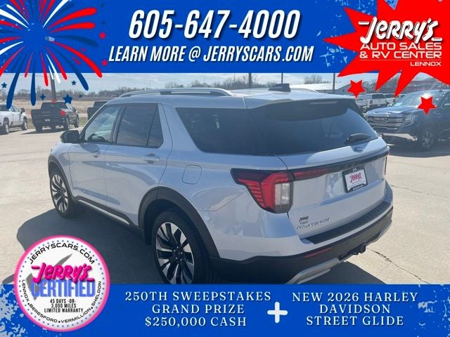 2025 Ford Explorer Platinum