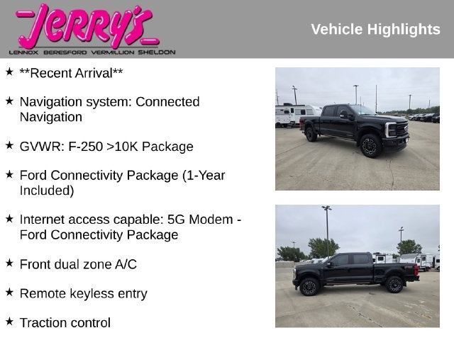 2026 Ford F-250SD Platinum