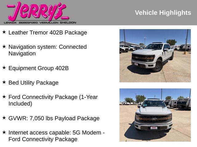 2026 Ford F-150 Tremor 402B Package