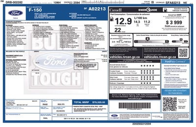2025 Ford F-150 Tremor 5 1/2FT box