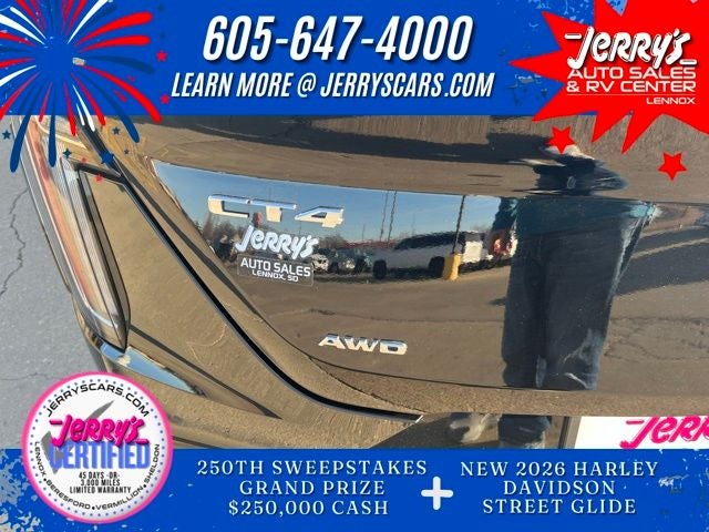 2025 Cadillac CT4 Sport