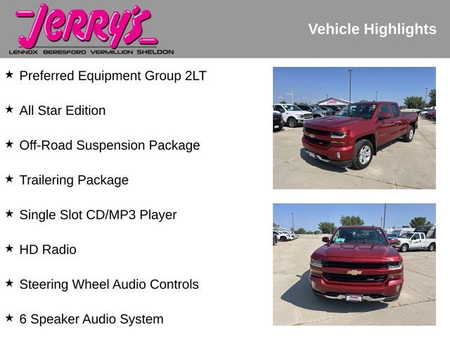 2018 Chevrolet Silverado 1500 LT LT2