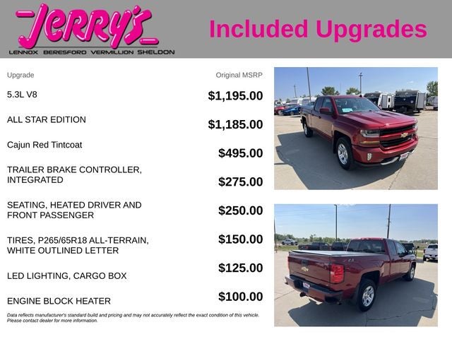 2018 Chevrolet Silverado 1500 LT LT2