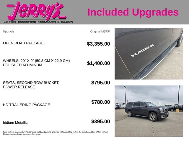 2016 GMC Yukon XL SLT