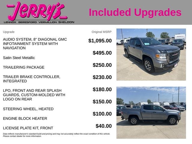 2021 GMC Canyon AT4 w/Cloth