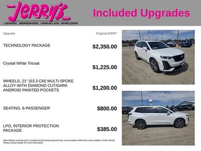 2024 Cadillac XT6 Sport Off Lease Tech Package