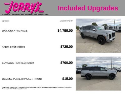 2026 Cadillac Escalade ESV Platinum Edition