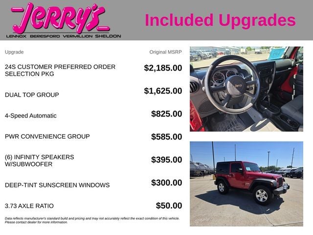 2010 Jeep Wrangler Sport