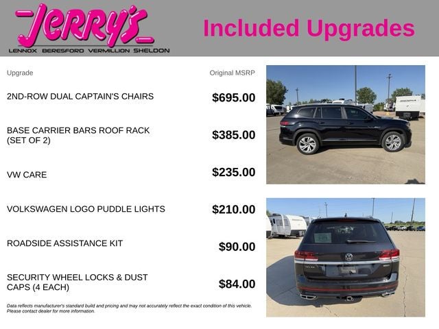 2022 Volkswagen Atlas 3.6L V6 SEL R-Line