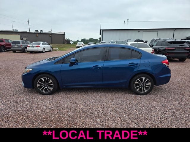 Used 2013 Honda Civic EX with VIN 2HGFB2F80DH537984 for sale in Lennox, SD