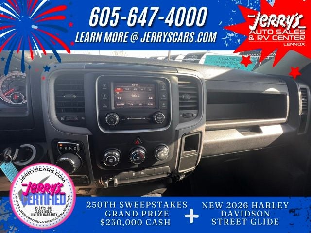 2021 RAM 1500 Classic Tradesman