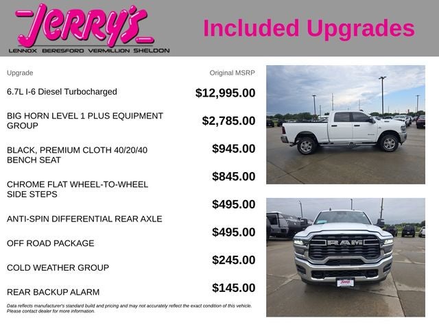 2026 RAM 2500 Big Horn