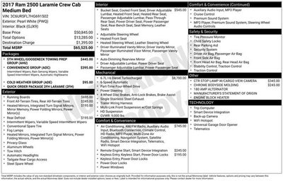 2017 RAM 2500 Laramie