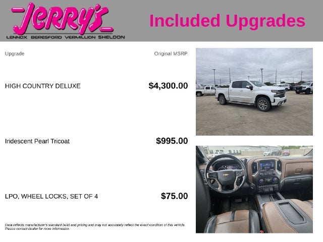 2020 Chevrolet Silverado 1500 High Country