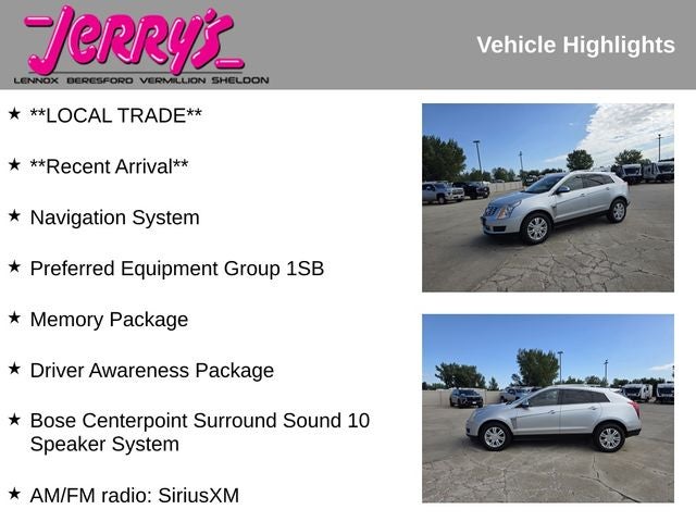 2016 Cadillac SRX Luxury