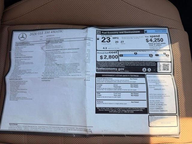 2024 Mercedes-Benz GLE GLE 350 4MATIC®