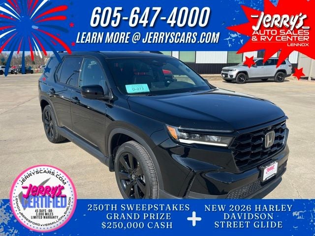 2025 Honda Pilot Black Edition