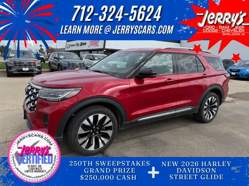 2025 Ford Explorer Platinum