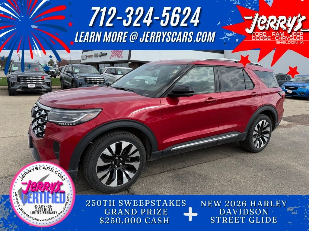 2025 Ford Explorer Platinum