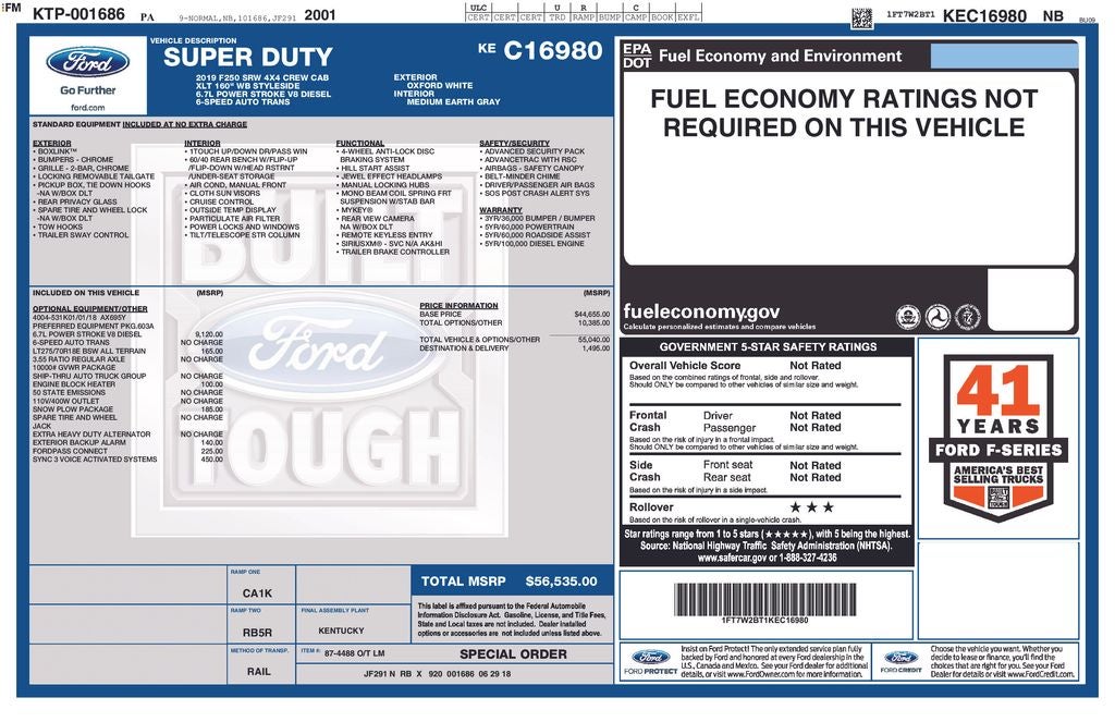 2019 Ford F-250SD XLT