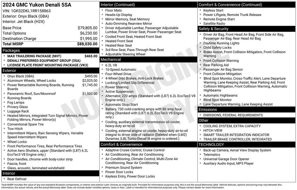 2024 GMC Yukon Denali