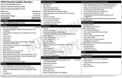 2024 Chrysler Pacifica Touring L
