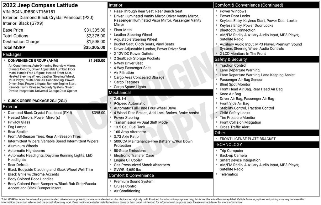 2022 Jeep Compass Latitude