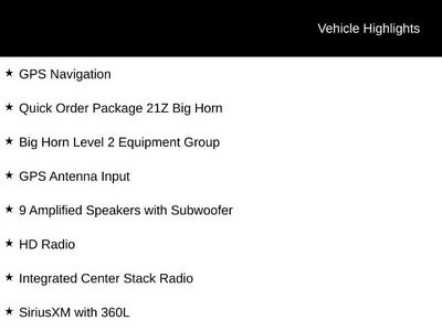 2026 RAM 1500 Big Horn 4x4 Crew Cab 5'7" Box