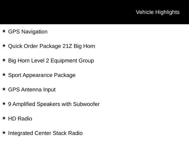 2026 RAM 1500 Big Horn 4x4 Crew Cab 5'7" Box