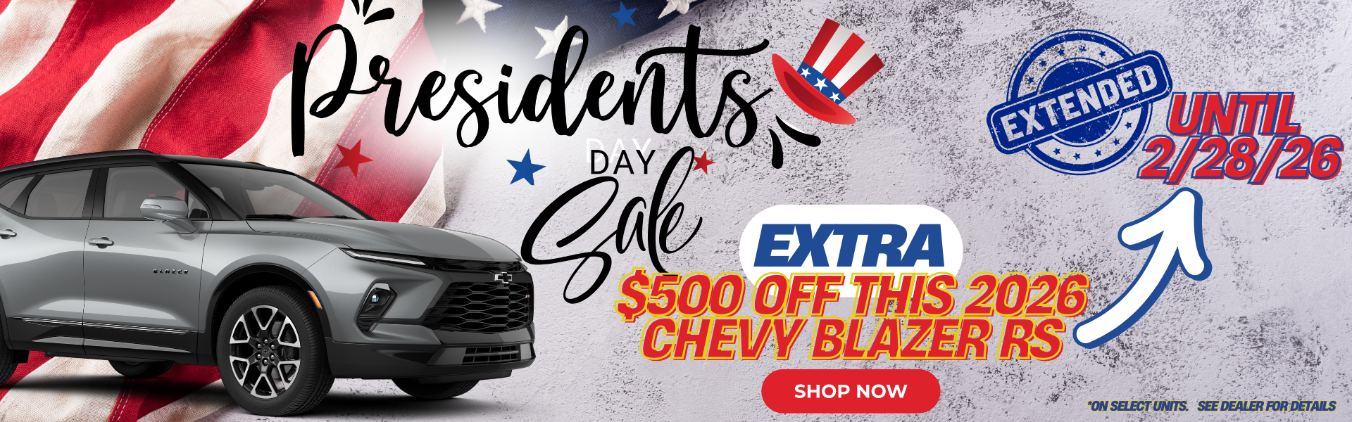 2026 Chevy Blazer RS