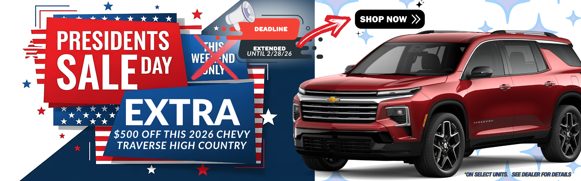 2026 Chevy Traverse High Country