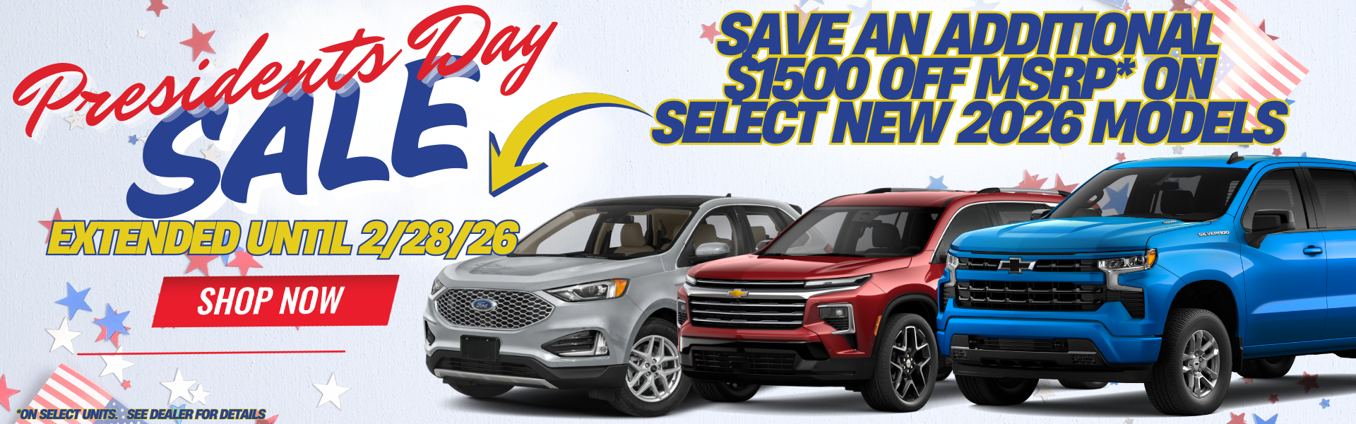 New Vehicle Specials